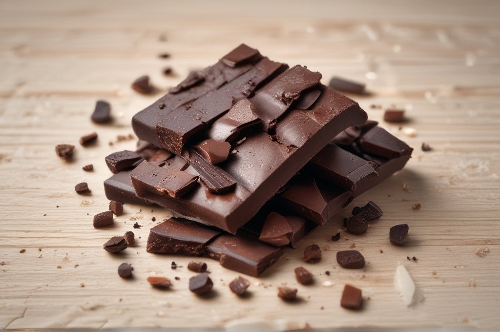カカオ増量のチョコレート（イメージ）