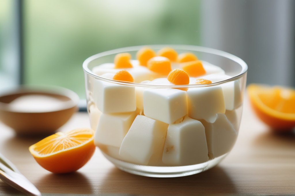 牛乳寒天（イメージ）